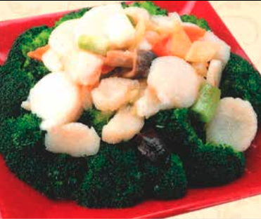 Scallops with Broccoli